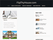 Tablet Screenshot of flipthyhouse.com
